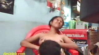 Girl blackmailed by shop owner