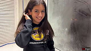 Cute girl at party suggested sex on balcony while her boyfriend wasn&rsquo_t looking