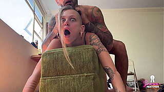 "_Wrong hole!!"_ Butt she liked it. First time anal, rough and passionate couple fuck.