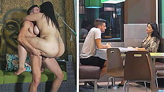 Huge Latina BBW Fucks Him For His Food