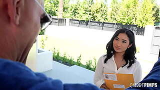 Petite Asian Spinner Avery Black Tossed Around and Fucked by Charles Dera