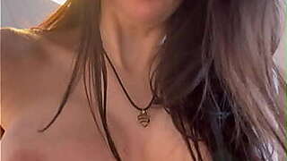 Hot wife on a date in a restaurant cheats on her husband