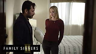 Naughty Step-cousins Ashley Lane And Tommy Pistol Can'_t Hide The Attraction They Have For Each Other - FAMILY SINNERS
