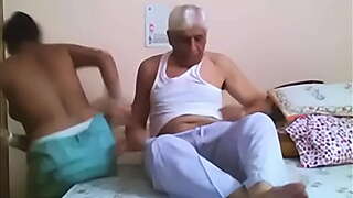 Desi Maid Fucked Hard By Old