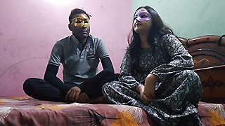 Big Ass Indian MILF Step Sister Sucks Stepbrother's Cock and Gets Fucked