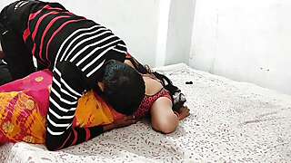 Beautiful Desi Indian Bhabhi Fucked by Her Brother in Law and Cum on Mouth with Hindi Audio