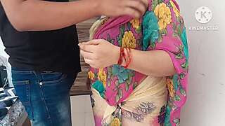 Mother-in-law and Son-in-law No One in the House but Romance in Hindi Audio