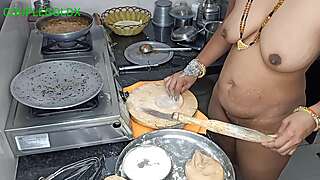 While making roti, I pushed it hard to do two things at once.