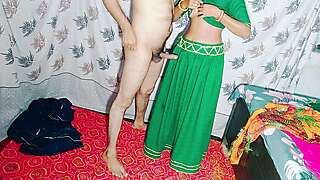 Newly Married Standing Fuck