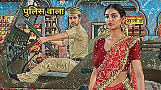 Indian Police Officer Fucked Desi Bhabhi in Police Station