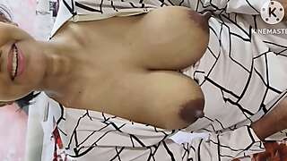 2nd Day of Big Boobs Young Indian Hot Stepmother Fuck with Stepson