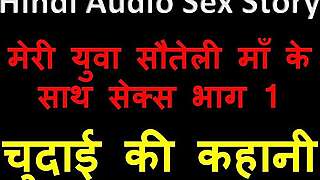 Hindi Audio Sex Story - Sex with My Young Step-mother Part 1