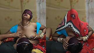 Desi Indian Newly Married Wife Full Night Romance with Dewar