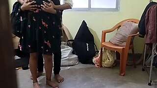 Indian Young Student Daily Cock with Her Teacher at Home