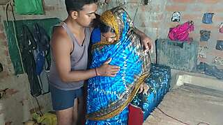 The Son-in-law Stripped and Fucked the Younger Mother-in-law