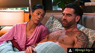 MOMMY'_S BOY - Petite Alexia Anders Gets Fucked By Stepbrother Next To Stepmom Dana Vespoli In 4-Some