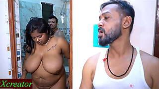 Sasur fucks beautiful daughter-in-law! Indian web series sex