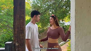 I'_m unfaithful to my sugar mommy with the neighbor in her yard