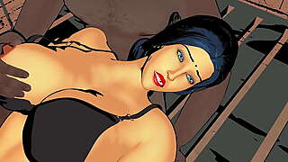 Sexy widow Bhabhi could not stop herself from getting fucked after seeing the penis of the driver and laborer.