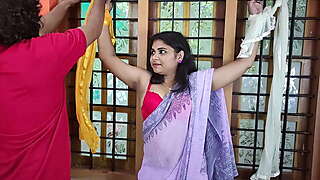 Indian Hot Housewife First Time Trying Hardcore BDSM With Husband  Desi Wife Tied PART-2