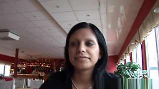 Public indian babe fucked