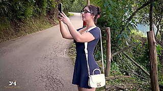 Strange girl asks me to fuck her without a condom outdoors - Danner Mendez &amp_ Iris Rodriguez