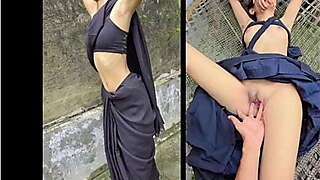 Desi Bhabhi Doggystyle Hot Sex Video Outdoor Fucking Tight Pussy Indian Bhabhi