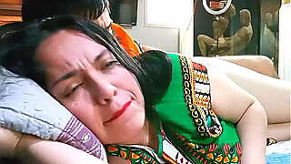 Indian stepmother gets fucked hard by her stepson.