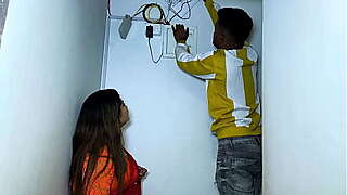 Engineer came to repair internet