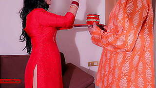 desi wife gaaliya and hard fuck on karvachauth after cheating on husband in Hindi audio