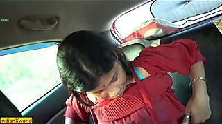 Fucking Indian Girlfriend inside the Car! Hot Desi Dating