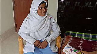 Bangladeshi Student18  With Her Teacher