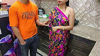 Desi Stepmom Convinced by Horny Stepson for Hard Fuck