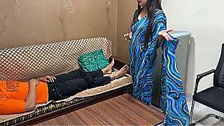 Stepson with a big dick ends up giving his busty stepmom