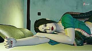 Desi Sexy Stepmom Maya Has Sex With Her Son'_s Best Friend Aryan