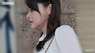 Shy office lady who dreams of becoming a model returns to work with a mouthful of cum.