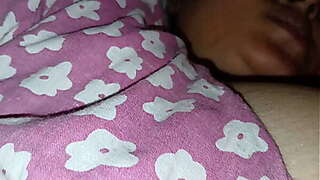 Stepmom sharing bed with stepson