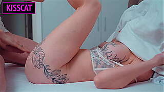 Please, dont cum inside stepmom! Stepson came to stepmother'_s while stepfather at the shower