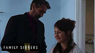 Stepdad Steve Holmes Teaches His Stepdaughter Paige Owens How To Have Sex Before Her Wedding Day - FAMILY SINNERS