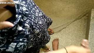 Indian Risky Public Blowjob, Handjob Cumshot
