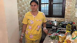 Sex in the kitchen hardcore fuck by husband