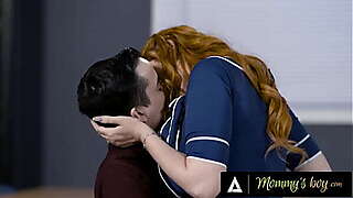 MOMMY'_S BOY - Pervert MILF Teacher Lauren Phillips Takes 18yo Student'_s Cock, Then Gym Teacher'_s BBC