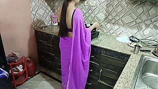 Desi Indian step mom surprise her step son Vivek on his birthday dirty talk in hindi voice