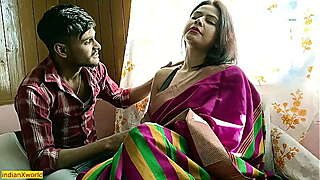 Beautiful Bhabhi first Time Sex with Devar! With Clear Hindi Audio