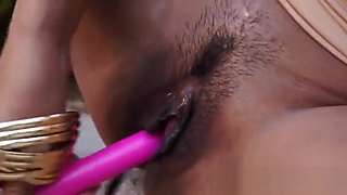 Backyard solo with Indian pornstar Priya Rai