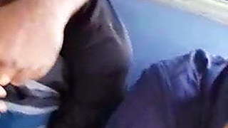 Indian train  in public