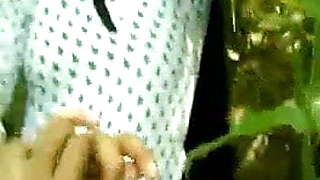 Cute girl outdoor sex