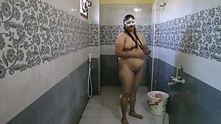 Big Boob Indian Bhabhi Dipinnita Taking Shower