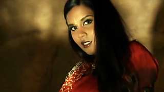 Brunette Lady Dancing In The Dark