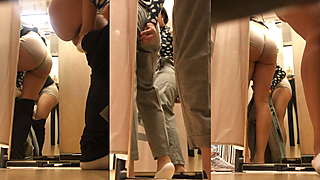 Girl cabine fitting room 10 - Indian desi bitch try pants